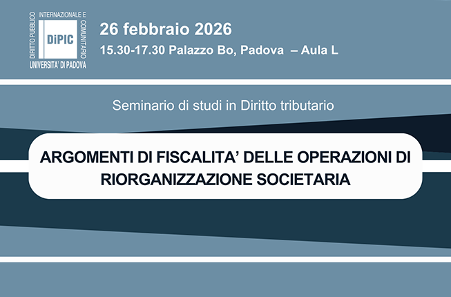 Collegamento a ARGOMENTI DI FISCALITA’ DELLE OPERAZIONI DI RIORGANIZZAZIONE SOCIETARIA